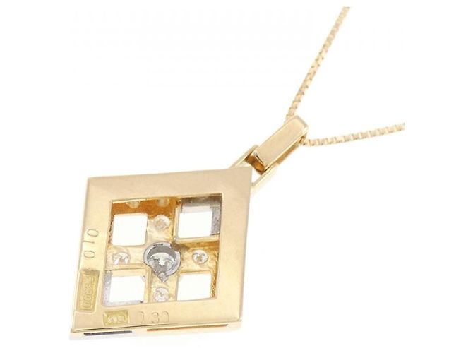 Autre Marque Collana con diamanti Au750 D'oro - vista 4