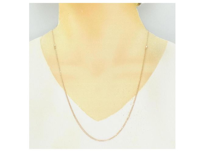 Autre Marque Collier Au750 Rose - vue 5