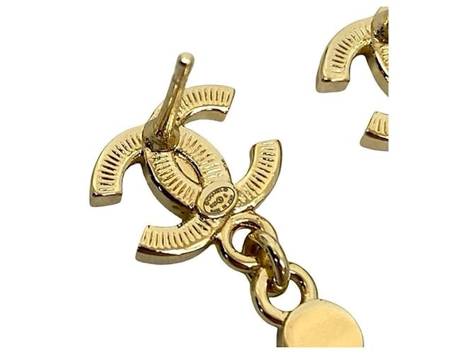Orecchini pendenti Chanel Perfume Bottle D'oro - vista 3
