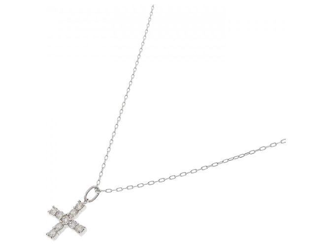 Autre Marque Collana in platino e diamanti Argento - vista 2