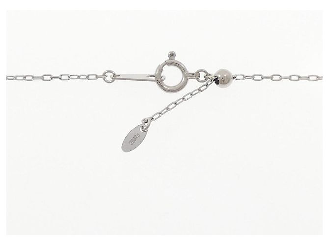Autre Marque Collana in platino e diamanti Argento - vista 5