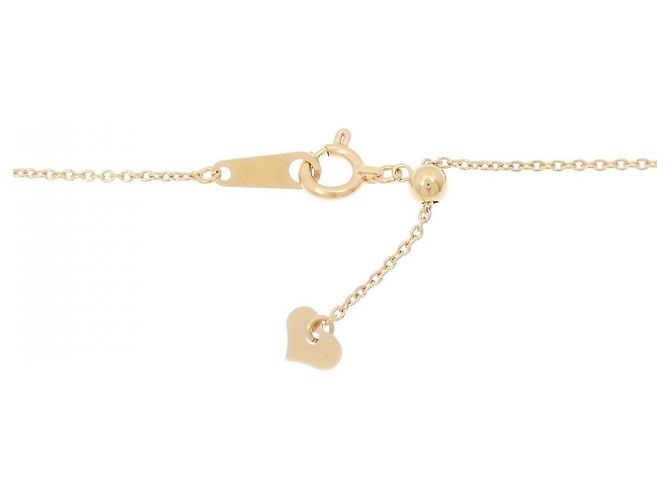 Autre Marque Collana Sapphire Heart in Au750 Rosa - vista 5
