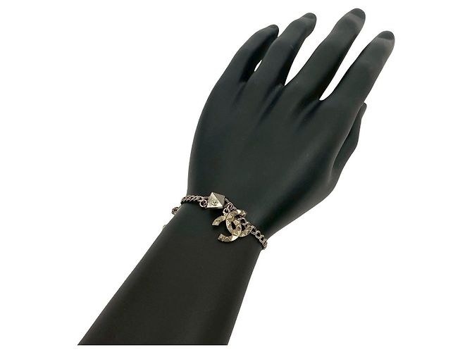 Pulsera Chanel Coco Mark Plata - vista 2