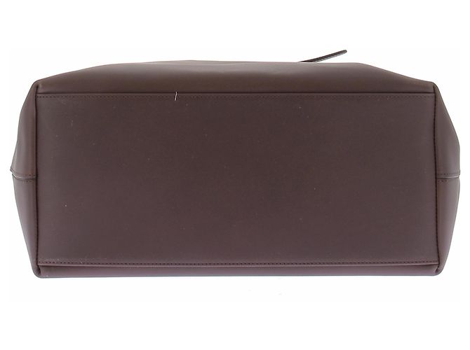 Borsa a mano Longchamp in pelle marrone - vista 6