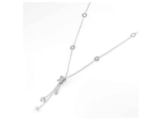 Bulgari Collier Bvlgari B.zero1 750 Or blanc et Diamant Argenté - vue 2