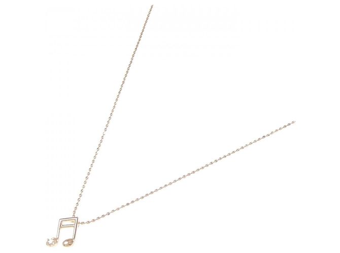 Autre Marque Collana Note Diamond in Au750 Rosa - vista 2