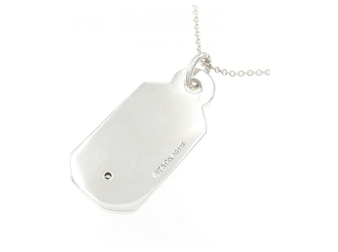 Collana Tiffany & Co. 925 Argento e Diamante - vista 4