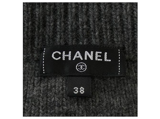 Timeless Falda de cachemira Chanel Castaño - vista 4
