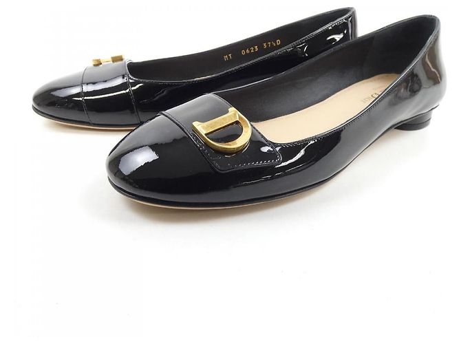 Scarpe basse Christian Dior Nero - vista 3