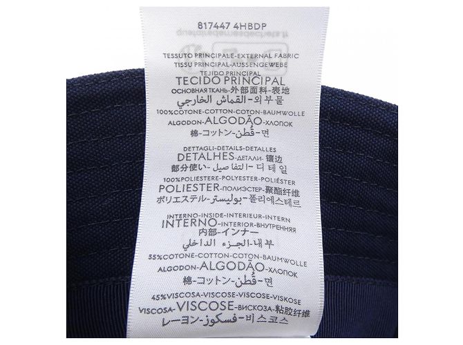 Gorra Gucci Azul Azul marino - vista 3