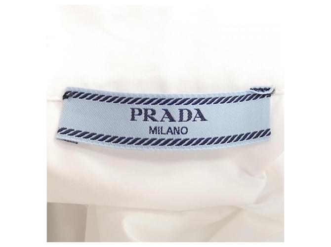 Prada Baumwollhemd Weiß - Ansicht 4