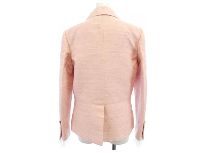 Chaqueta de seda Chanel Rosa - vista 2