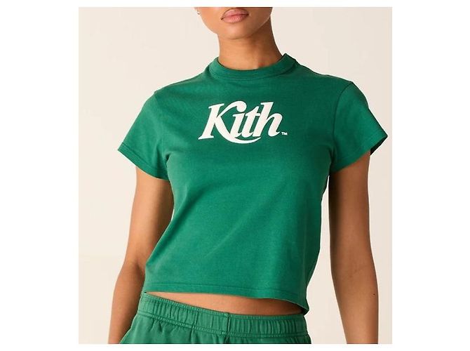 Autre Marque T-shirt in cotone KITH NYC Swash Logo Vintage Tee - vista 3
