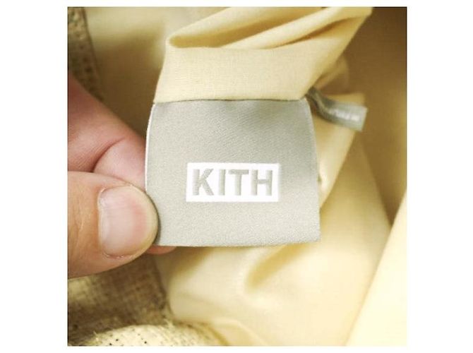Autre Marque Borsa tote in paglia KITH NYC Beige - vista 12