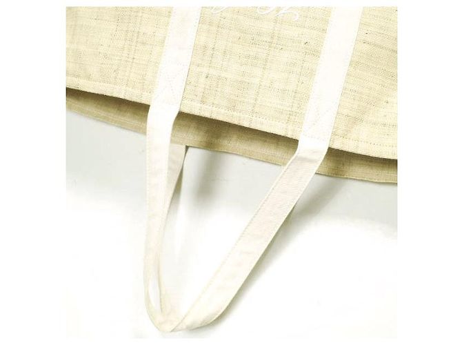 Autre Marque Borsa tote in paglia KITH NYC Beige - vista 8