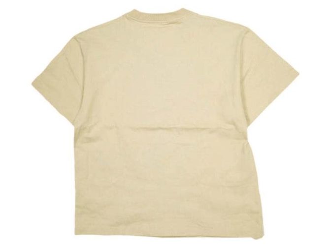 Jil Sander T-SHIRT SS Cotton T-shirt Beige - vista 2