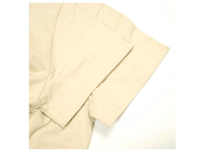 Jil Sander T-SHIRT SS Cotton T-shirt Beige - vista 5