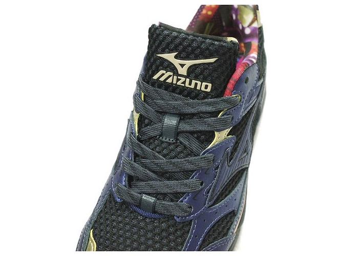 Autre Marque Sneakers Mizuno MXR Osaka Pack in fibra sintetica e pelle artificiale Nero Blu navy - vista 6