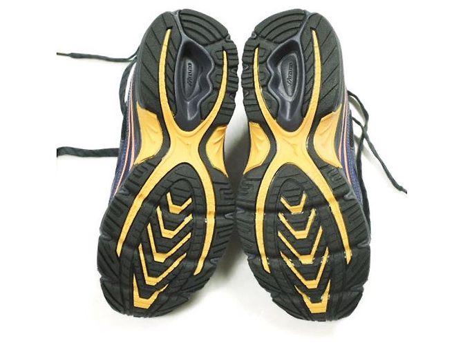 Autre Marque Sneakers Mizuno MXR Osaka Pack in fibra sintetica e pelle artificiale Nero Blu navy - vista 9