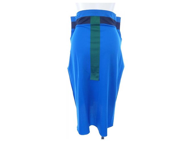 Falda Issey Miyake Azul - vista 2