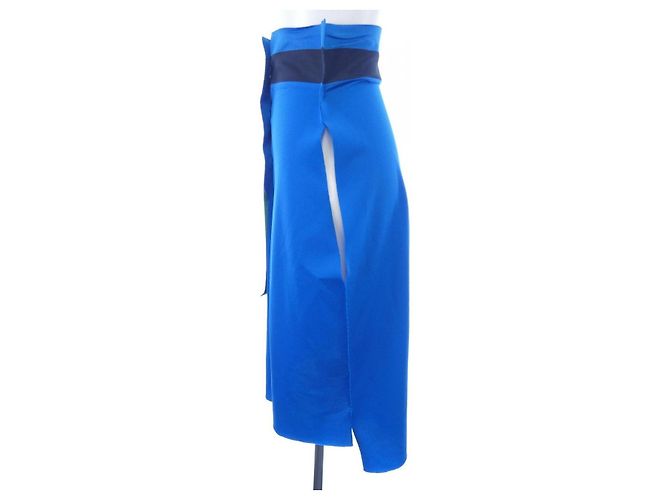 Falda Issey Miyake Azul - vista 7