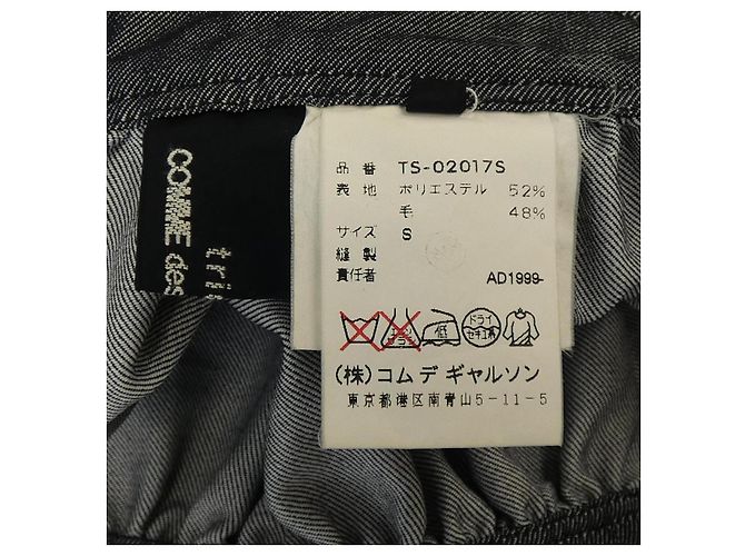 Autre Marque falda de punto COMME des GARÇONS Gris - vista 3