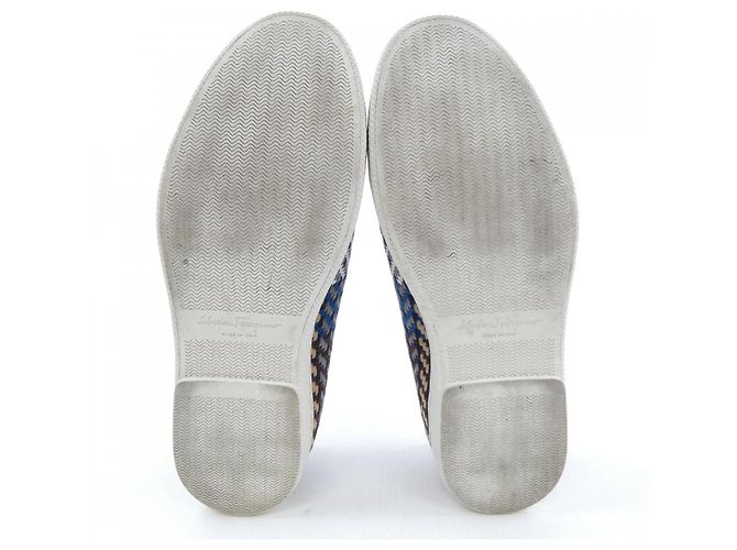 Sneakers Salvatore Ferragamo Marrone - vista 4