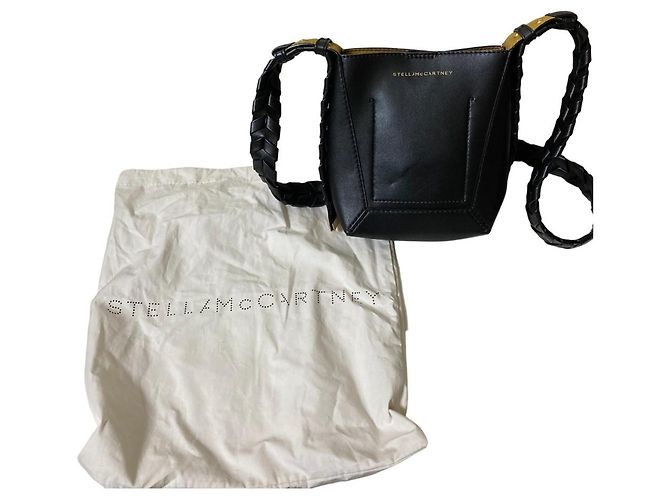 Stella Mc Cartney Bolsa de ombro HOBO pequena Stella McCartney Preto - vista 8