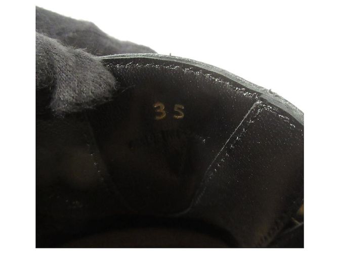 Autre Marque Sandali LOFFY con catena maxi JW Anderson Nero D'oro - vista 8