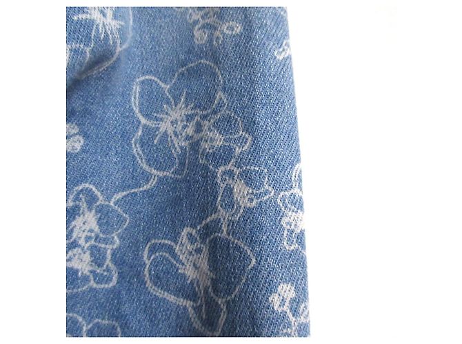 Autre Marque Chaqueta vaquera con estampado floral Karl Lagerfeld Azul - vista 6