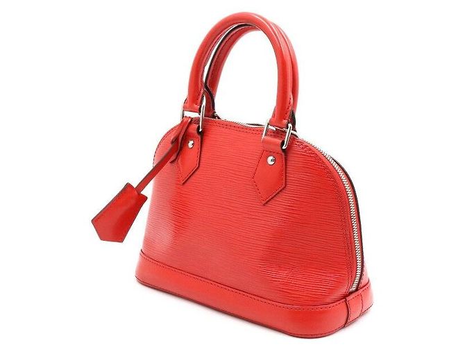 Louis Vuitton Borsa Tote e Borsa a Spalla Alma BB Rosso - vista 2