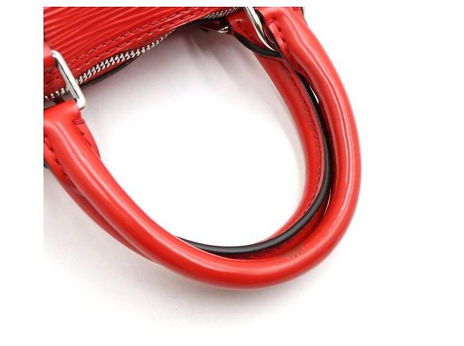 Louis Vuitton Borsa Tote e Borsa a Spalla Alma BB Rosso - vista 6