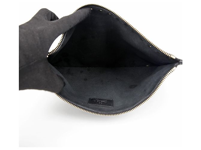 Valentino Clutch Rockstud Negro - vista 8