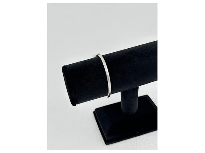 Tiffany & Co Bracciale rigido in argento con occhiello - vista 2