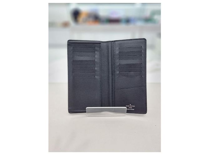 Louis Vuitton Long Wallet Damier Graphite Men's Wallet Black - view 19
