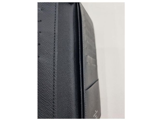Louis Vuitton Long Wallet Damier Graphite Men's Wallet Black - view 22