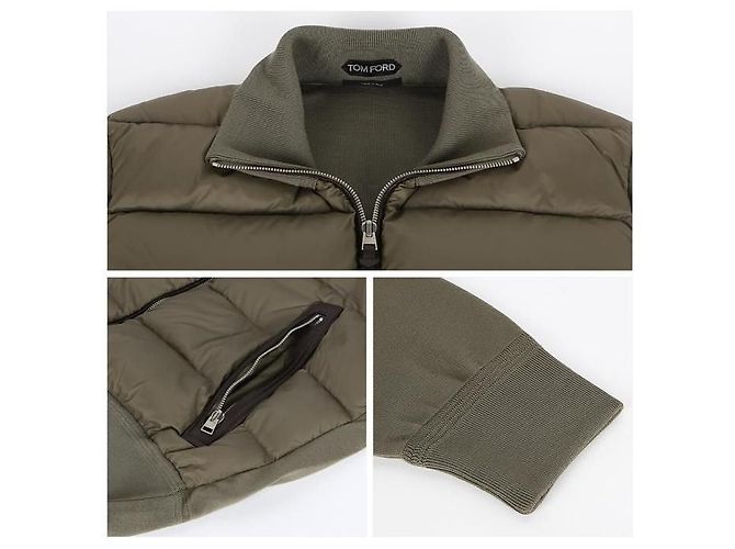 Tom Ford Nylon Down Blouson Golden - view 12