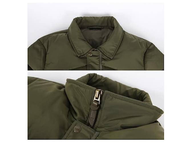 Tom Ford Quilted Down Jacket Golden - view 13
