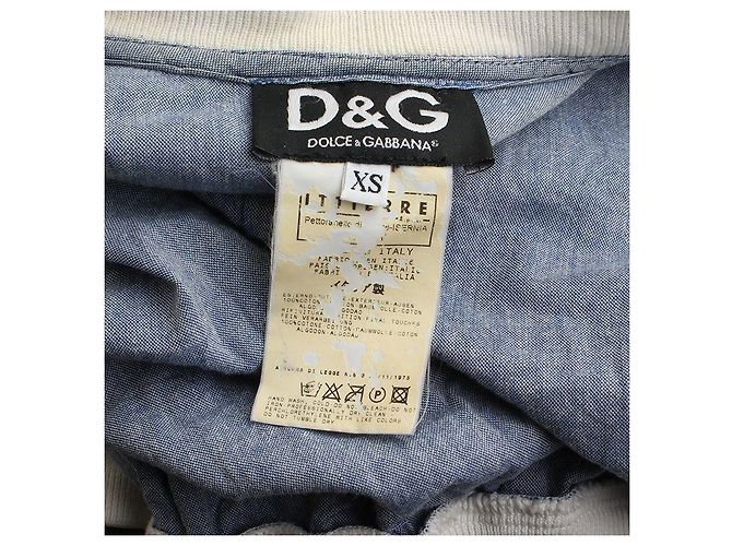 Dolce & Gabbana Chaqueta de algodón Dolce Gabbana Azul - vista 3