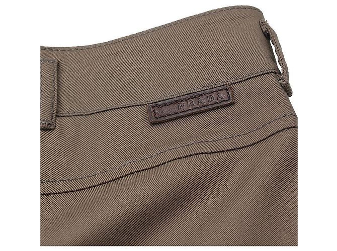 Prada Pantalones bermuda verde oliva - vista 4