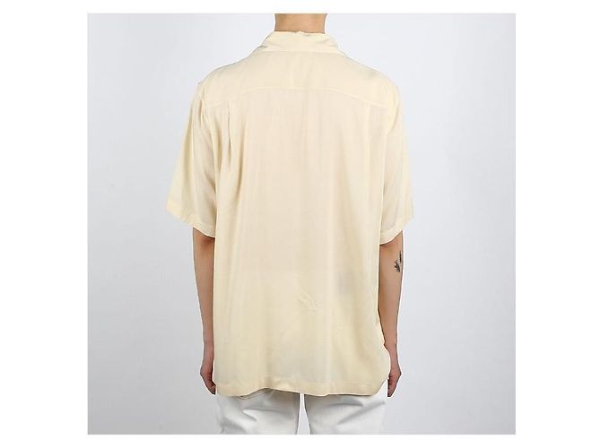 Céline Besticktes Hawaii-Kurzarmhemd Braun - Ansicht 14