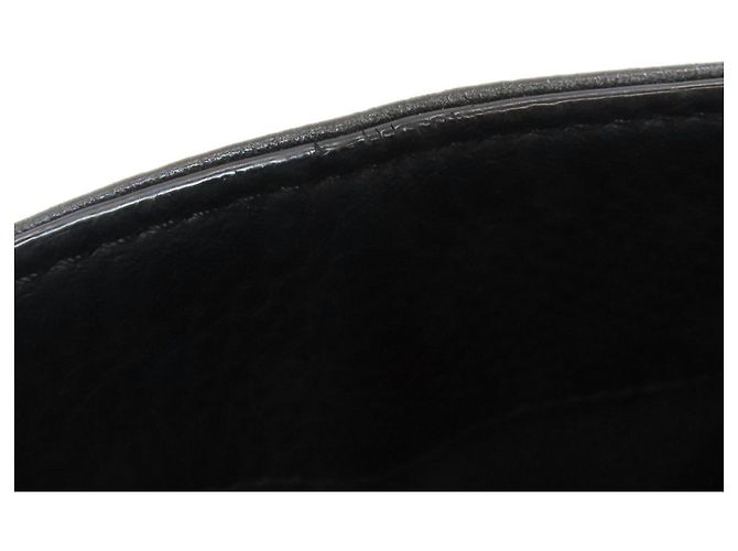 Borsa Tote Chanel Matelassé in pelle nera Nero - vista 12