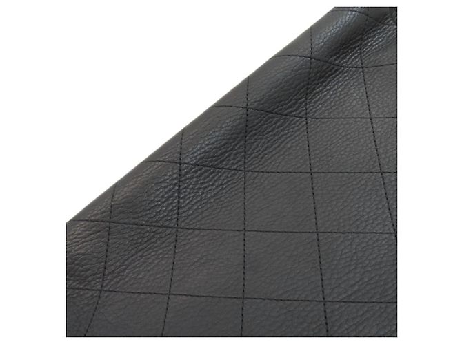 Borsa Tote Chanel Matelassé in pelle nera Nero - vista 14