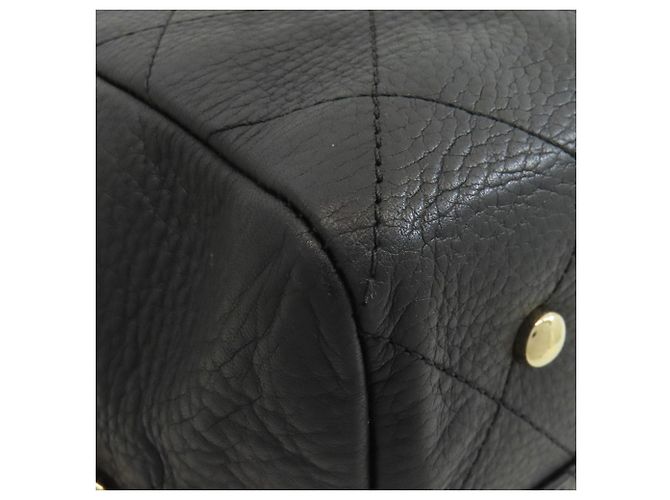 Borsa Tote Chanel Matelassé in pelle nera Nero - vista 22