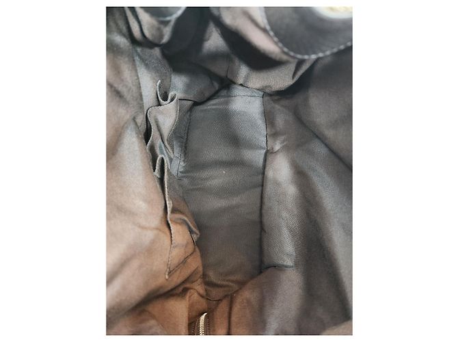 Gucci Canvas-Rucksack mit Kordelzug Braun - Ansicht 7