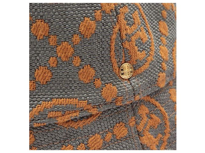 Tory Burch Reversibler Jacquard-Bucket-Hat Grün - Ansicht 5