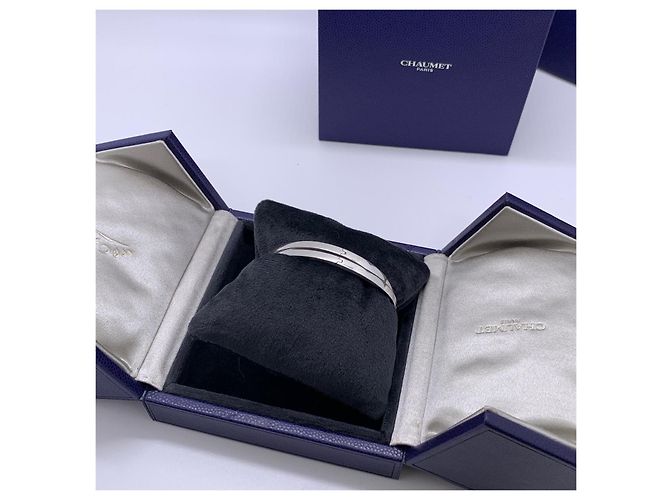 Bracciale Chaumet A Bond for Life in platino e diamanti Argento - vista 3
