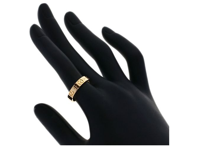 Anello Icon in oro rosa 18K Gucci - vista 6