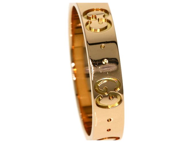 Anello Icon in oro rosa 18K Gucci - vista 8