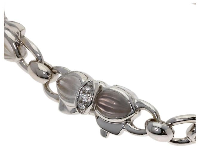 Bracciale Boucheron Ribbon Motif Quartz Diamond D'oro - vista 4